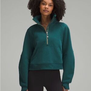 Lululemon 1/2 Zip Scuba - Size M/L